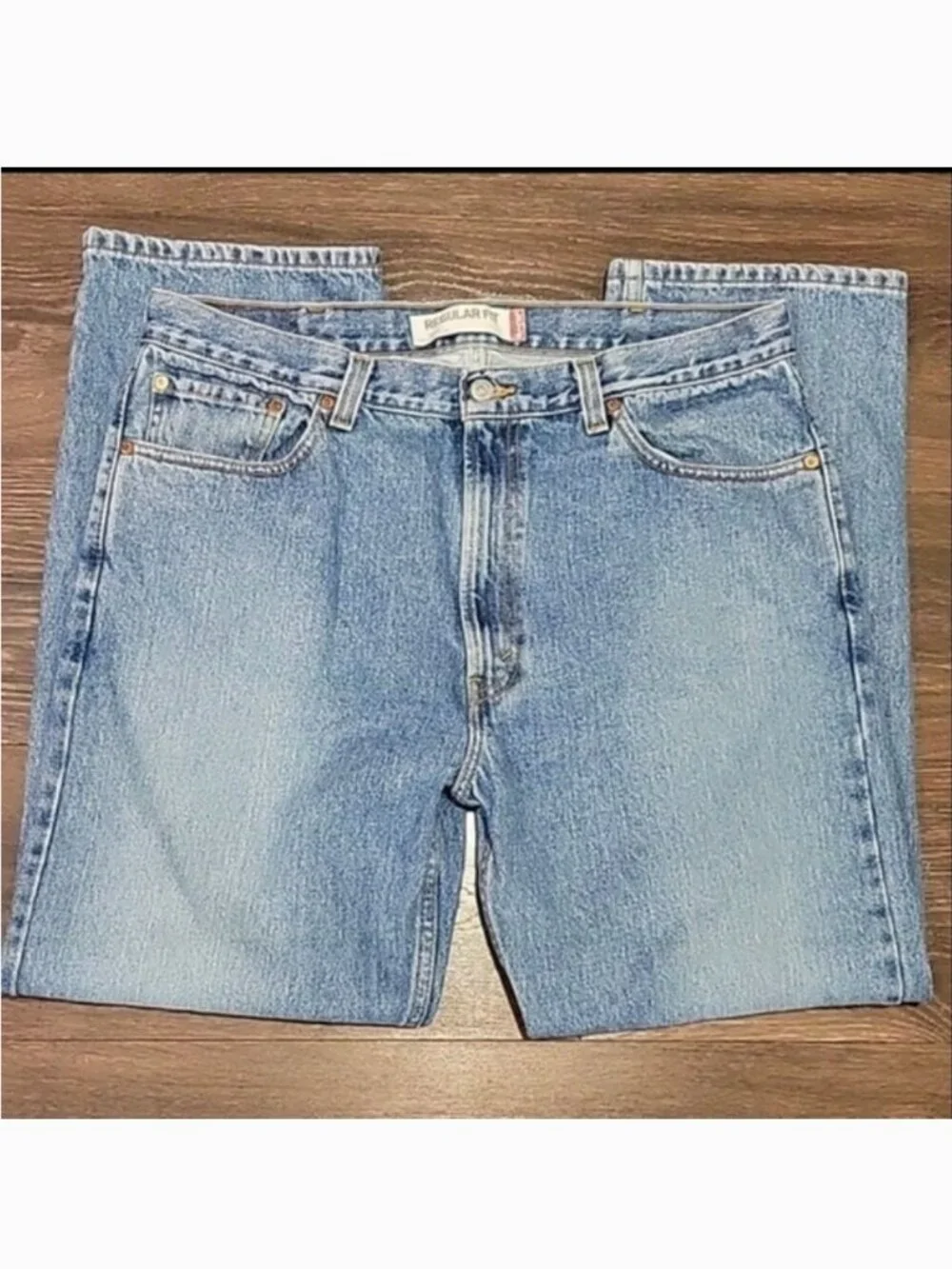 ❤️ LEVI'S 505 STRAIGHT LEG REGULAR FIT JEANS, 38